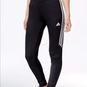 Adidas half stripe joggers